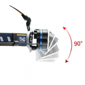Патриот PT-FLG12 фонарь налобный (5L, 2*18650)